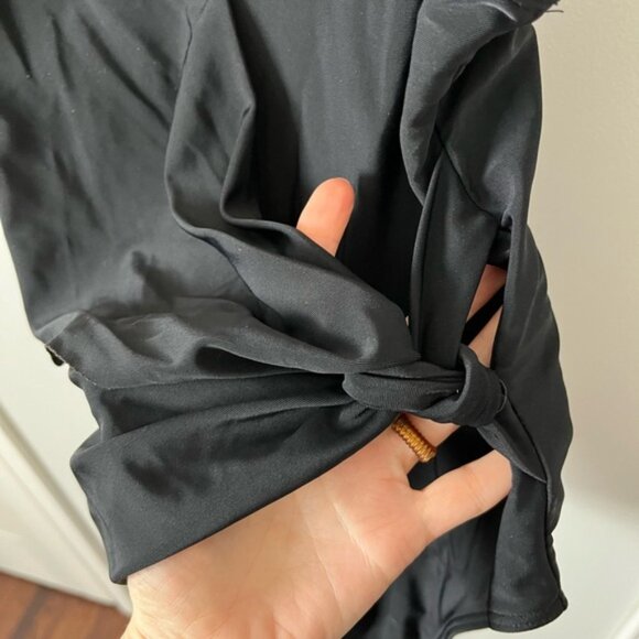 SHEIN. Size Small. 3 Trendy One-Piece Swimsuits. Brown, White, and Black. - Picture 9 of 10